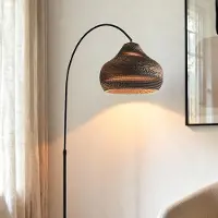 LumenXL Kartonnen vloerlamp Ilja met zwenkbare kap