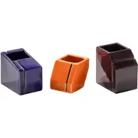 Serax Silos Set van Kandelaars by Plan C Mix of colors | Set of 3
