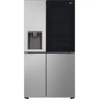 LG InstaView GSGV81PYLL, Vrijstaand, Amerikaanse deur, Zilver, 2 deur(en), Prime Silver, Touch