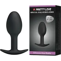 Pretty Love Geisha Anal Plug met metalen kogeltjes