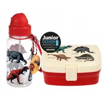 Rex London Dino Lunchbox & Drinkgerei Set -