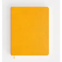 De KEMPEN Notitieboek - Independent (geel) - 17 x 22 cm - Binnenzijde: blanco