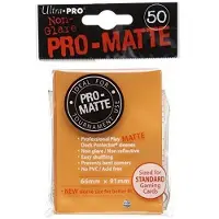 Ultra pro Sleeves Pro-Matte - Standaard Oranje (66x91 mm)
