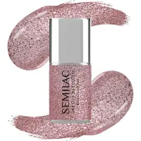 Semilac 3in1 One Step Glossy Gel Nagellak 7 ml S250 Glitter Pink