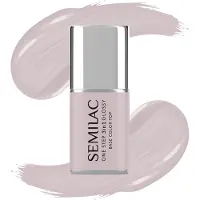Semilac 3in1 One Step Glossy Gel Nagellak 7 ml S610 Barely Pink