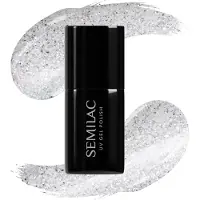 Semilac UV Nagellack Gel Nagellak 7 ml 605 White Flash