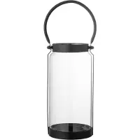 Bloomingville Danila Votief, Zwart, Glas