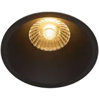Nordlux Ronde inbouwspot Albric zwart