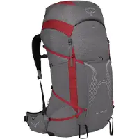 Osprey - Trekkingrugzakken - Eja Pro 55 Dale Grey/Poinsetti voor Unisex - Maat M/L - Grijs