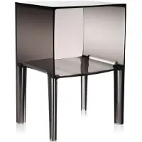 Kartell Small Ghost Buster Side Table met Opbergruimte Fumé