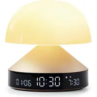 Lexon Wekkerradio Mina Sunrise LCD Goud