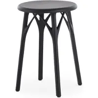 Kartell A.I. Kruk Licht - Set van 2 H 45 cm | Black