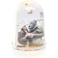Deknudt Frames foto sneeuwbol S66FA7 - transparant - 2x foto 5,2x8,7