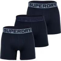 Superdry Boxershorts navy / blauw gemêleerd
