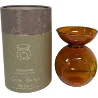 Intratuin Olie Geurbrander Met Geurolie Indi Olive Flower Bruin D 11 H 18 Cm