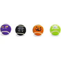 Beeztees Tennisbal Hond Halloween D 6,3 Cm 4 Stuks