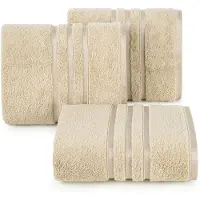 Eurofirany Beige Badhanddoek 30x50 cm Terry 500 g/m² 100% Katoen
