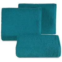 Eurofirany Zijde Zachte Katoenen Handdoek 50x90cm Donker Turquoise