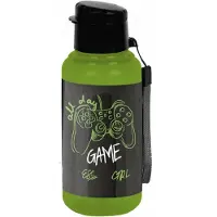 Paso Gaming Bidon 500ml - Groen, BPA-vrij, School & Sport