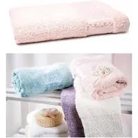 Faro Zachte Roze Badhanddoek Frotte 70x140cm 500g/m²