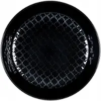 Lubiana Marrakesh Diepbord Zwart 20 cm - Porselein