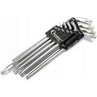 Condor werkzeug Torx Sleutelset T10-T50, 9 Delig, Duitsland