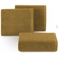 Eurofirany Lari Badhanddoek 30x50cm Honingkleur 500g/m² met Borduursel