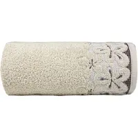 Greno Bella Handdoek 50x90cm Beige - Zacht Katoen