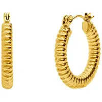 Lucardi Oorbellen 'Münze' goud