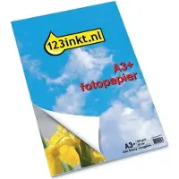 123inkt Ultra Glossy hoogglans fotopapier 300 grams A3+ (20 vel)