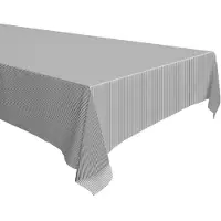 Byrklund Tafelkleed Refined Lines - 140x320 - 50% Katoen (BCI) / 50% Linnen - Antraciet