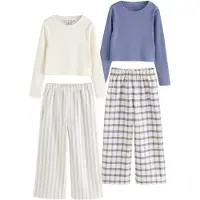 Next Nachtkledij blauw / wit