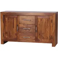 Wohnling Dressoir MUMBAI sheesham bruin 118 cm