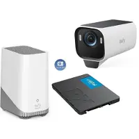 Eufy HomeBase 3 S380 + eufyCam S3 Pro MaxColor Vision 4K + 240GB SSD - Bundelvoordeel