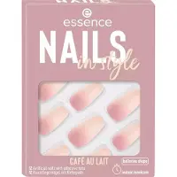 Essence Kunstnagels Nails In Style Zelfklevend Herbruikbaar Nº 16 Café au lait (12 Stuks)