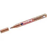 Edding Viltstift edding 751 lak rond 1-2mm koper | Omdoos a 10 stuk | 10 stuks