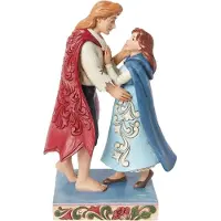 Disney Traditions Belle en de Prins Liefde 20 cm