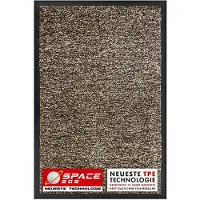 Floordirekt Vuilvangmat Space 205 - Oker 60 x 90 cm - Antislipmat met Innovatieve TPE-Technologie in de Rand & Achterkant - Ideaal voor Entrees, Gangen & Voordeuren