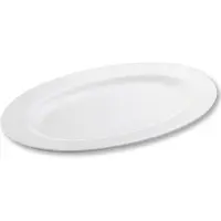 Wilmax Ovale Schaal 36 cm - Wit Porselein