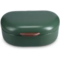 Salt & pepper Broodtrommel 40x29xH19,5cm groen Crust