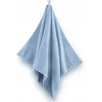 Zwoltex Badhanddoek Lamel Błękitny 50x90cm 450g/m² Katoen