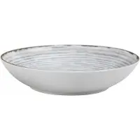 Lubiana Rayado Diep Bord 22 cm - Porselein, Vaatwasmachinebestendig