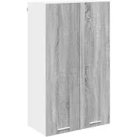 vidaXL Hangkast Grijs Sonoma 60 x 31 x 100 cm Bewerkt hout