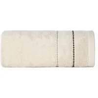 Eurofirany Suzi Handdoek 30x50 cm - Zacht Beige Katoen