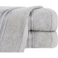 Eurofirany Luxe Katoenen Badhanddoek Frottee 450GSM 70x140cm met Borduursel
