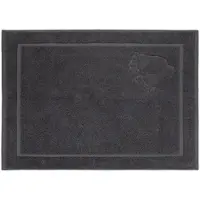 Faro Luxe Katoenen Badmat 50x70cm Antraciet - 750gr/m²