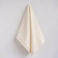 York Luxe LARISA badhanddoek 70x140 cm, 100% katoen, ecru