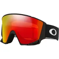 Oakley - Skibrillen - Flow Scape L Matte Black Prizm Torch & Prizm Iced voor Unisex - Zwart