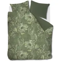 Kardol by Beddinghouse Dekbedovertrek Symbiose Groen 200x200/220 cm
