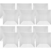 Lubiana Classic Diepbord 18,5 cm - 12 stuks - Wit Porselein